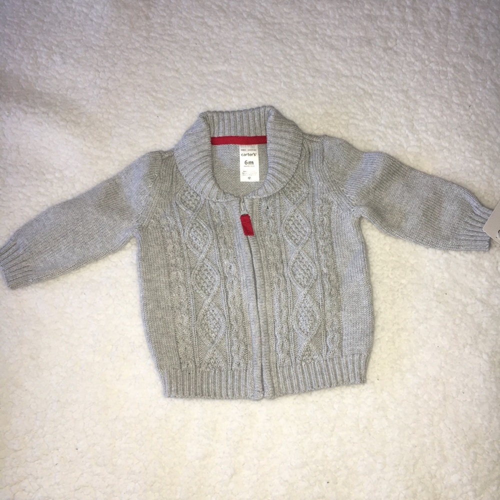 New Baby Boy Sweater - Picture 2 of 3